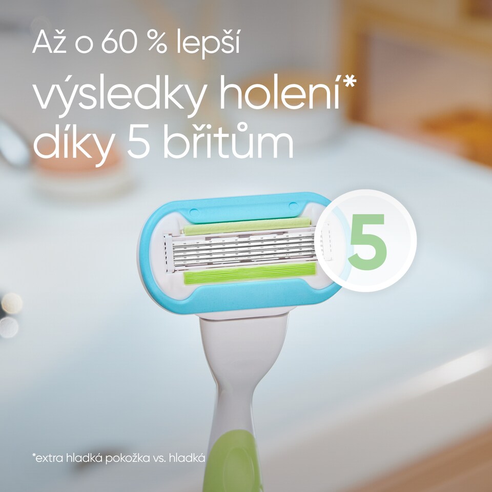 Obrázek 1 pro produkt Venus Extra Smooth Hlavice Holicího Strojku x4