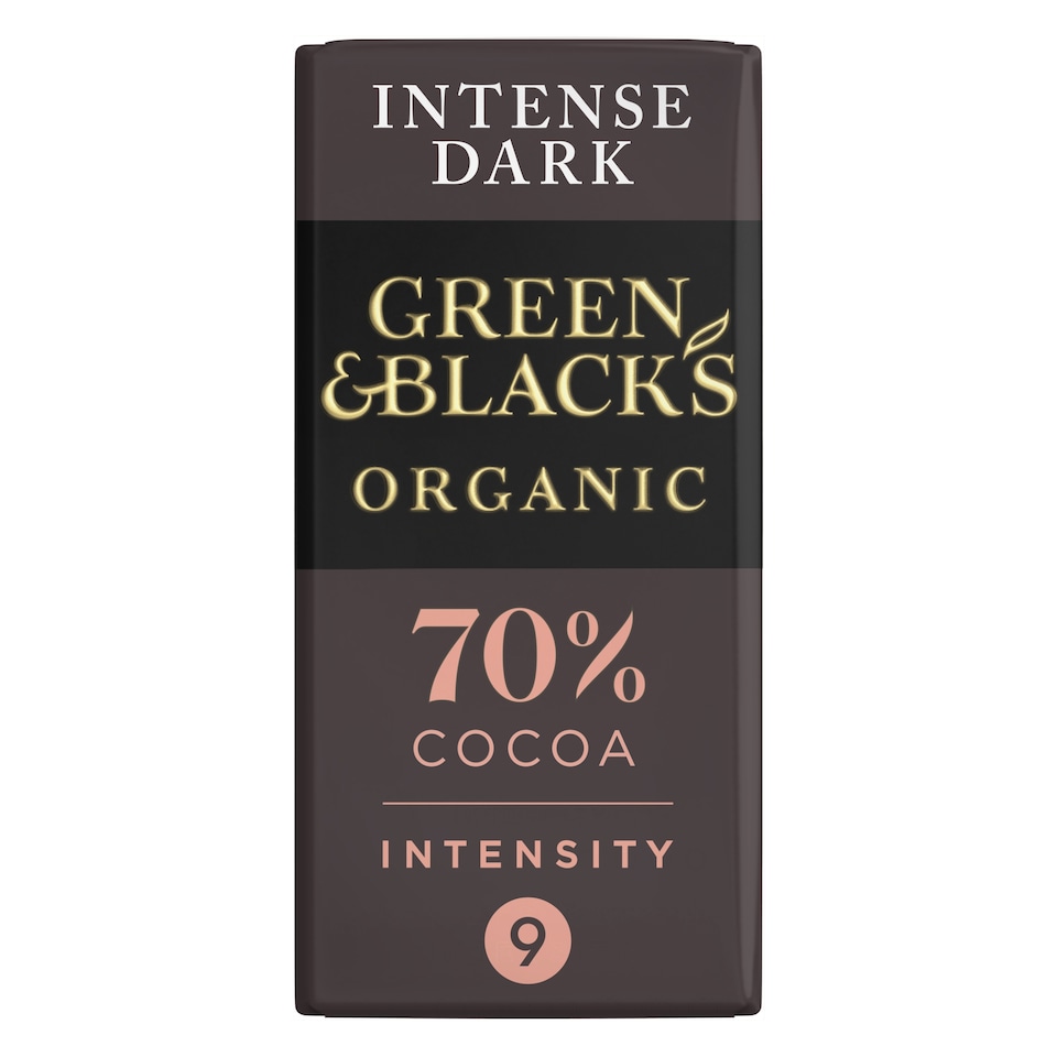image 1 of Green & Black's Organic 70% Dark Chocolate Bar 90g