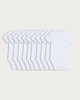 image 2 of F&F Baby 10-Pack Pure Cotton Short Sleeved Bodysuits in White