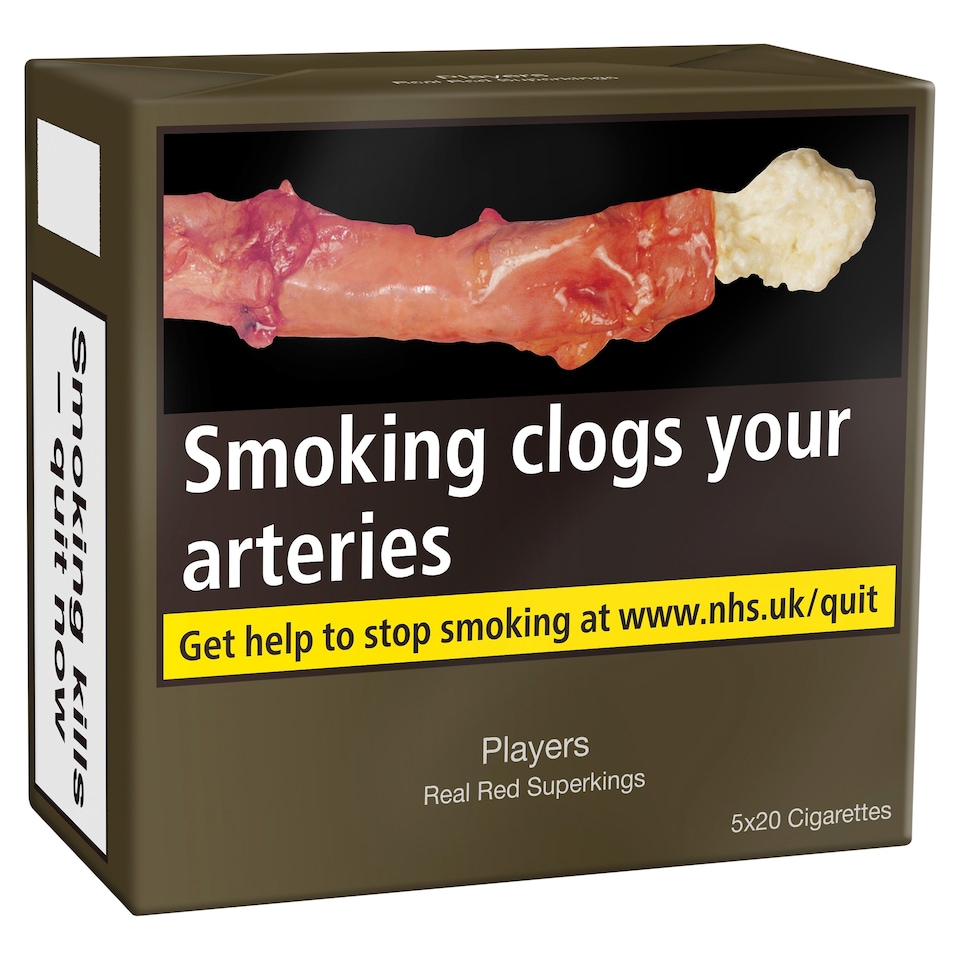 Players JPS Real Red Superkings 5x20 Pack