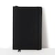 image 2 of Paperchase Agenzio Medium Black Dotted Notebook