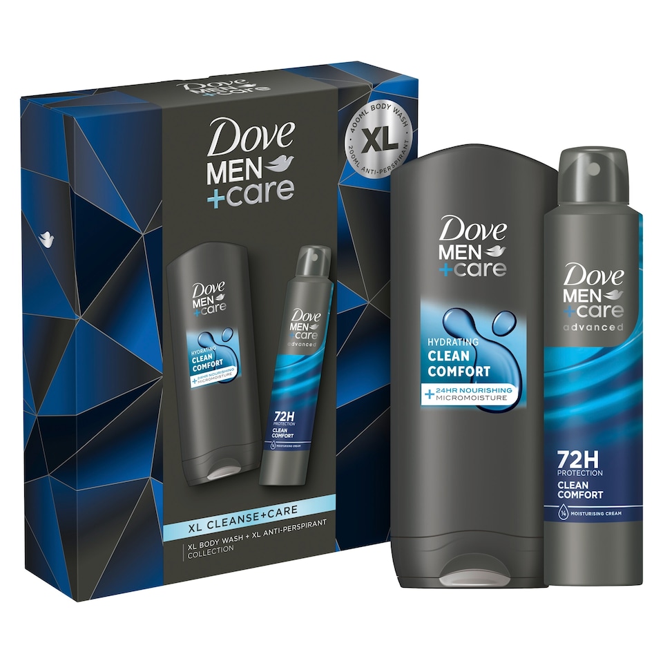 image 1 of Dove Men + Care Cleanse + Care XL Duo Gift Set 