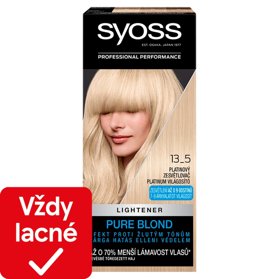 Syoss farba na vlasy Platinový zosvetľovač 13_5