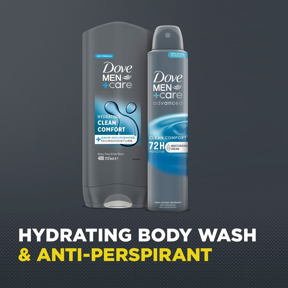 image 1 of Dove Men + Care XL Clean Comfort Duo Gift Set