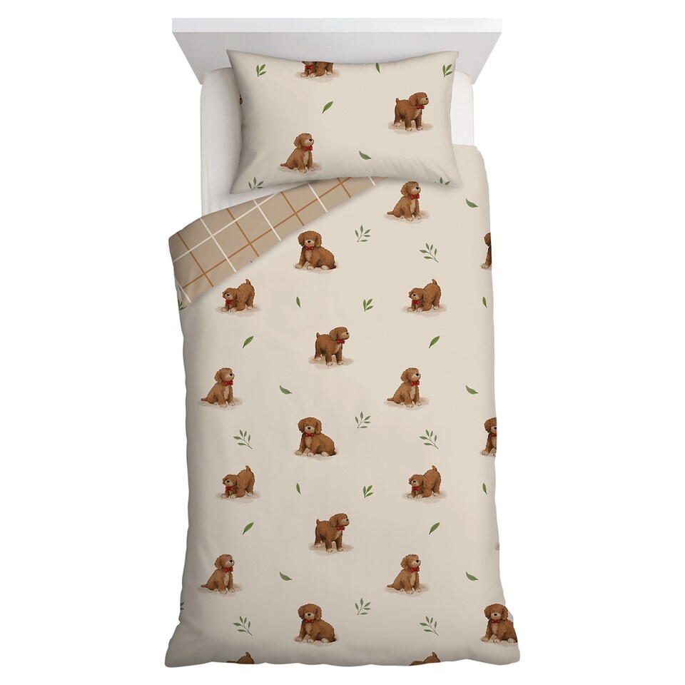 F&F Home Bedding Curtis Duvet Set Single