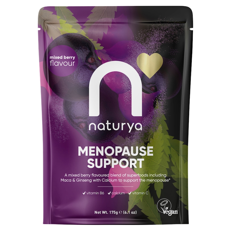 Naturya Menopause Support Mixed Berry Flavour 175g