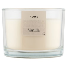 Tesco Home Vanilla vonná svíčka 300g