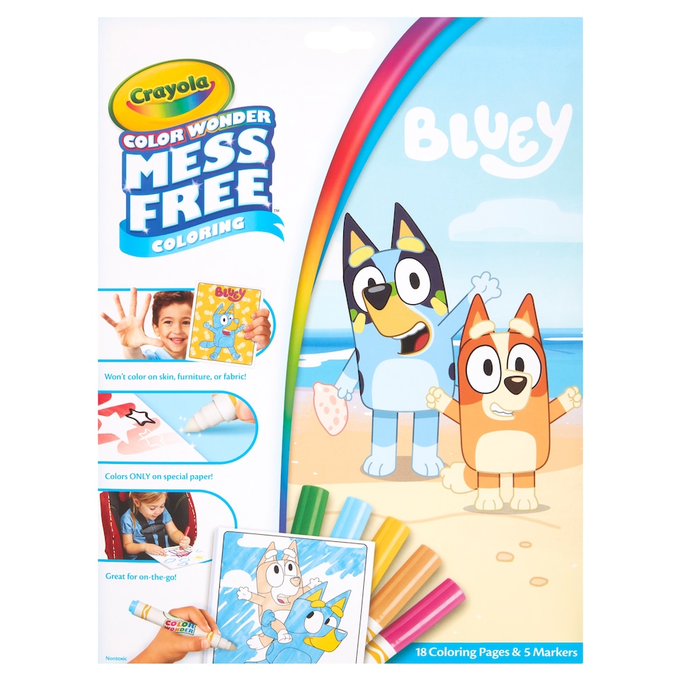 Crayola Colour Wonder Bluey
