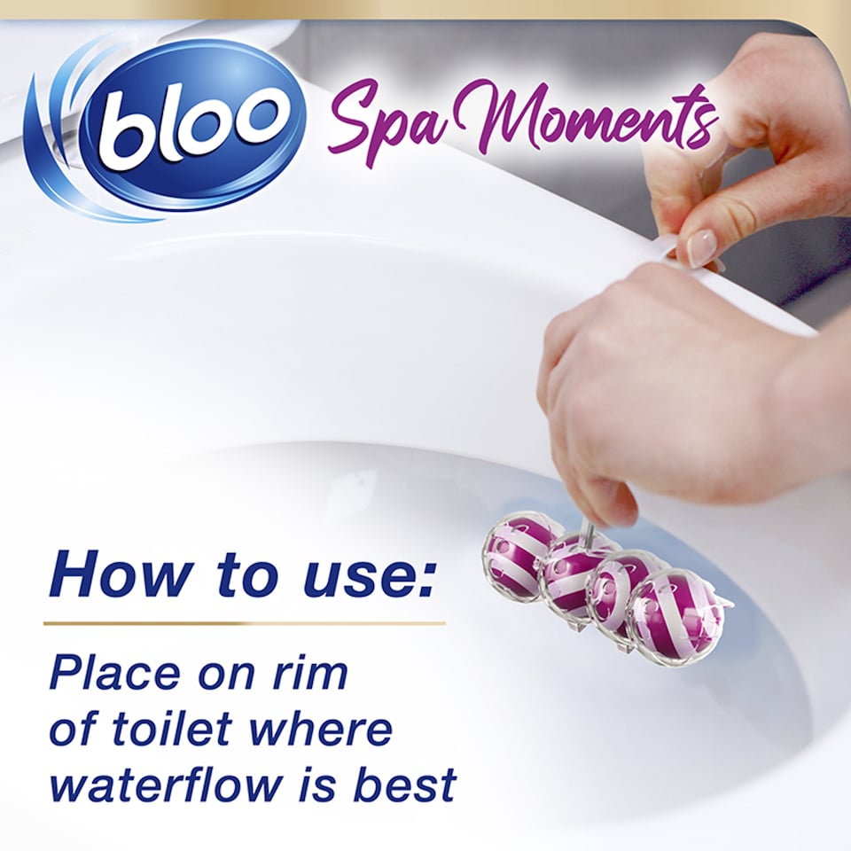 image 1 of Bloo Spa Moments Rim Block - Harmony 50g