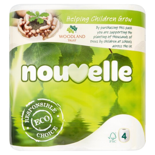 Nouvelle Soft Toilet Tissue 4 Roll