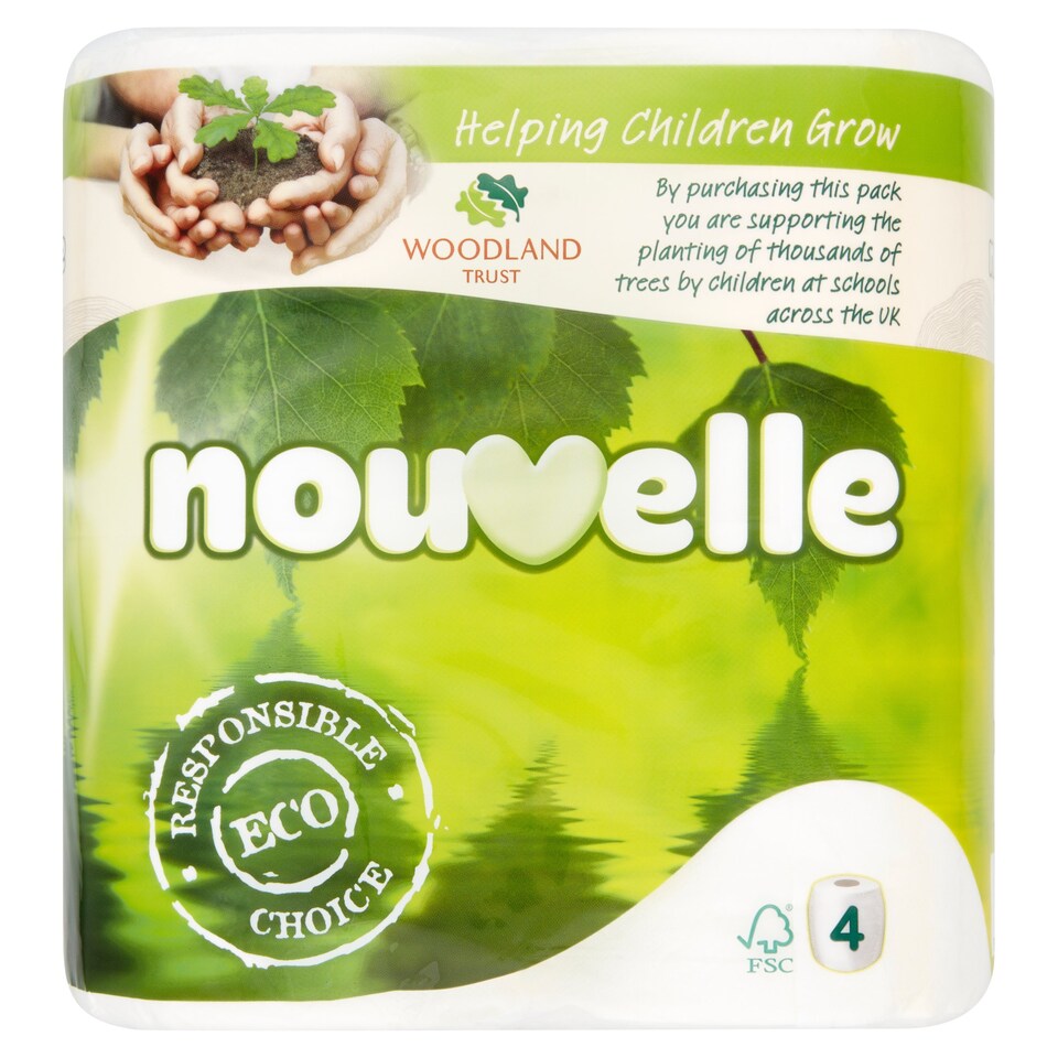 Nouvelle Soft Toilet Tissue 4 Roll