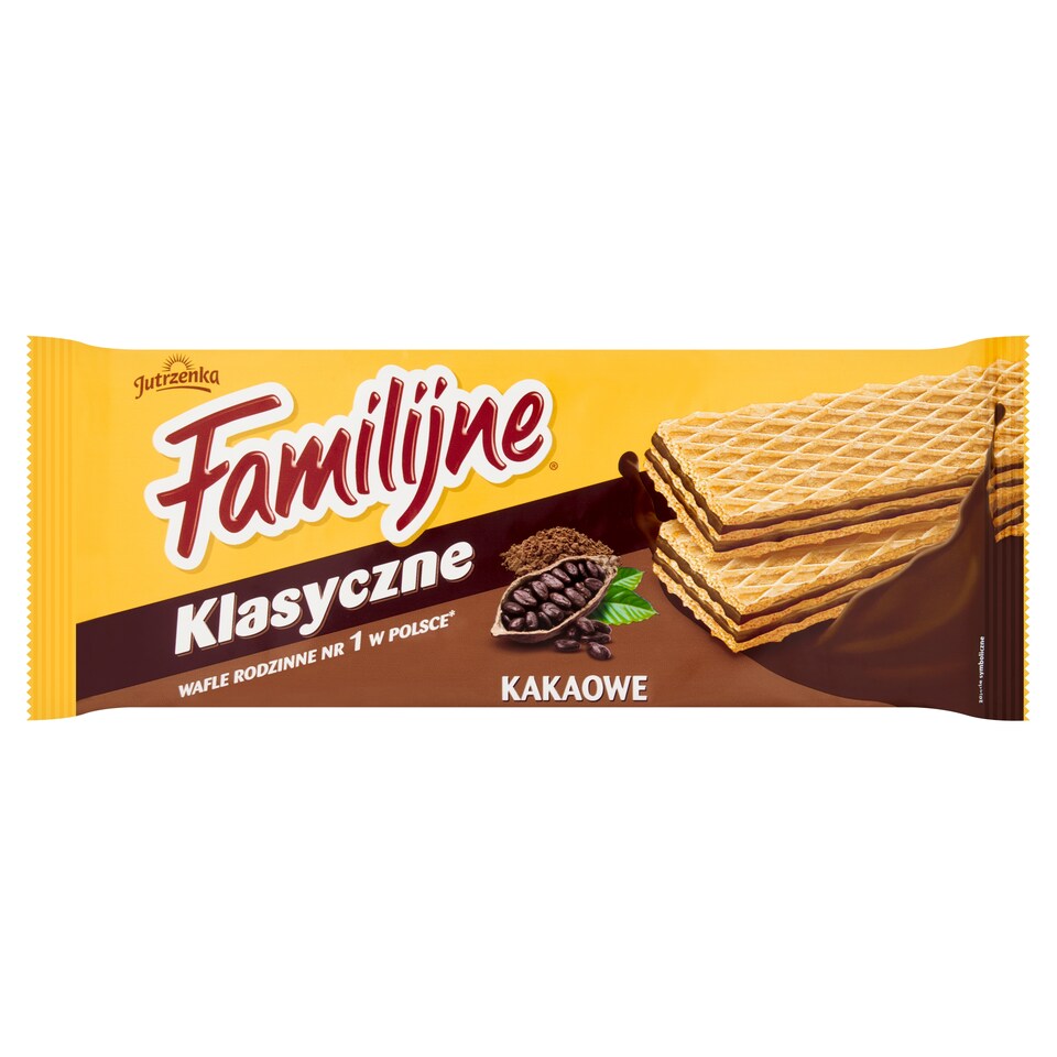 Jutrzenka Familijne Wafers - Cocoa 180g