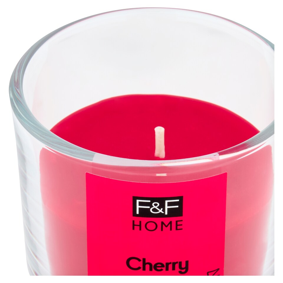 image 1 of F&F Home Cherry Scented Candle 95g