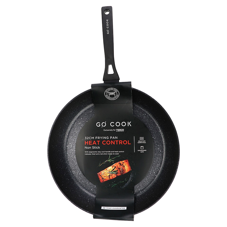 image 1 of Go Cook Heat Control Frying Pan 32cm