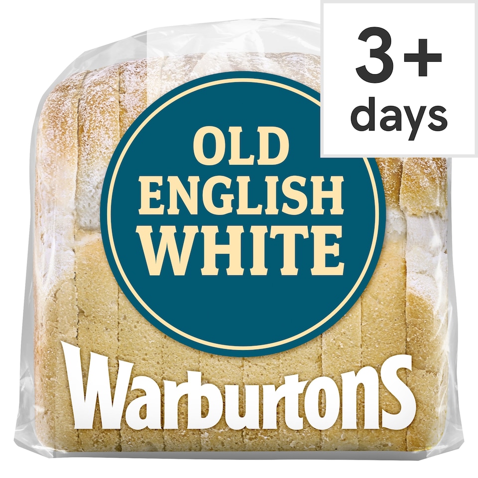 Warburtons Old English White Bread 400G Tesco Groceries