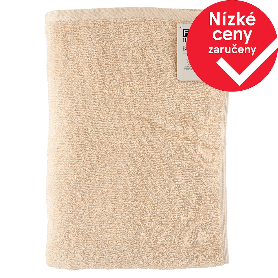 F&F Home Taupe osuška 100 cm x 140 cm