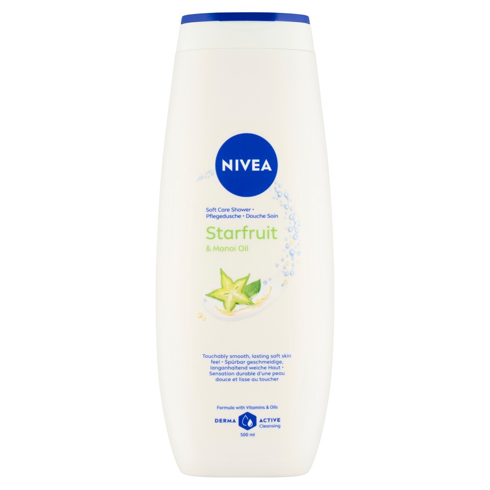 Obrázek 1 pro produkt Nivea Star Fruit & Monoi Oil Pečující sprchový gel 500ml