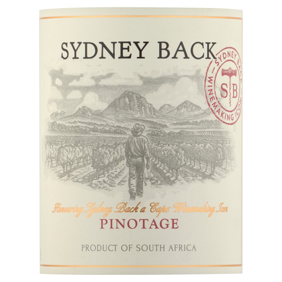 image 1 of Sydney Back Pinotage 750ml