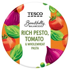 Tesco Beautifully Balanced Rich Pesto, Tomato & Pasta 205G