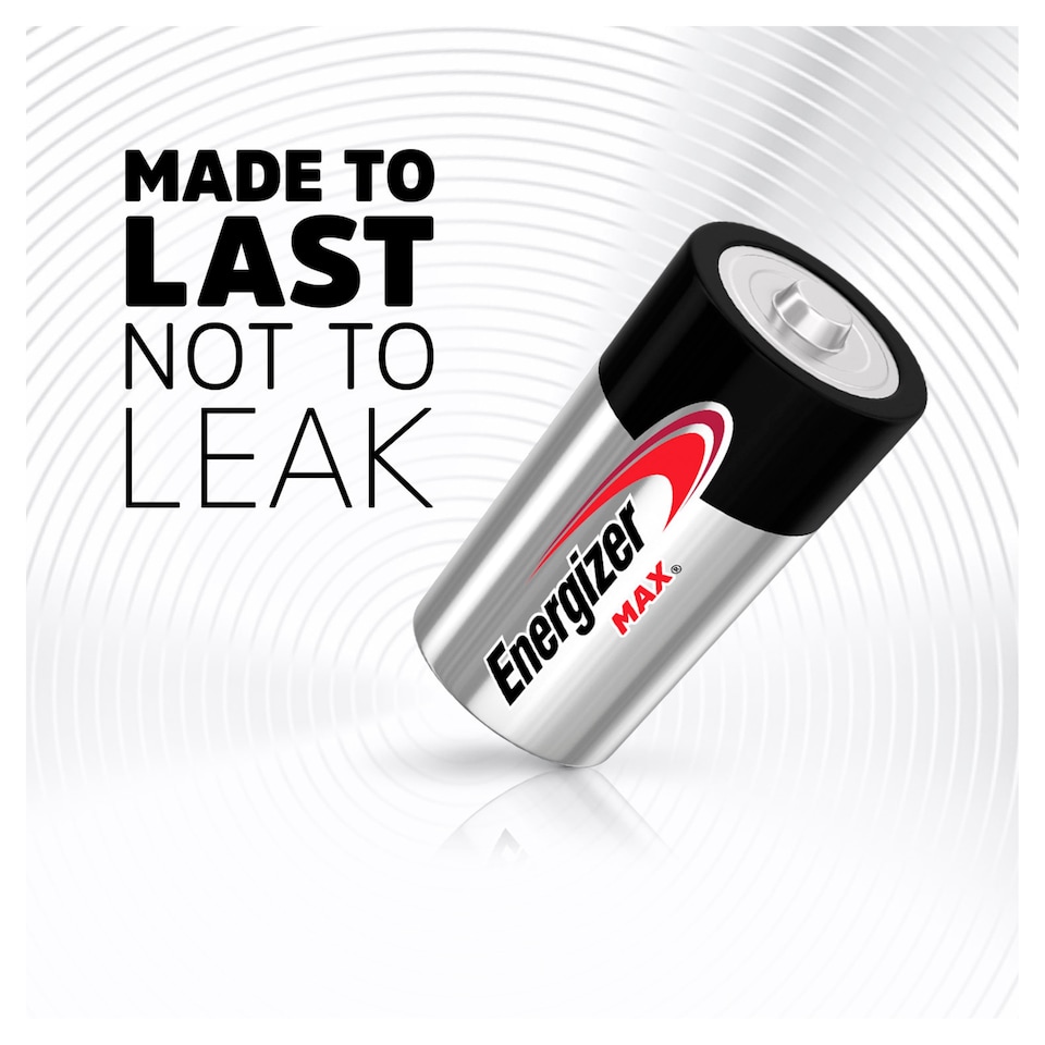 image 1 of Energizer Max C 4 Pack