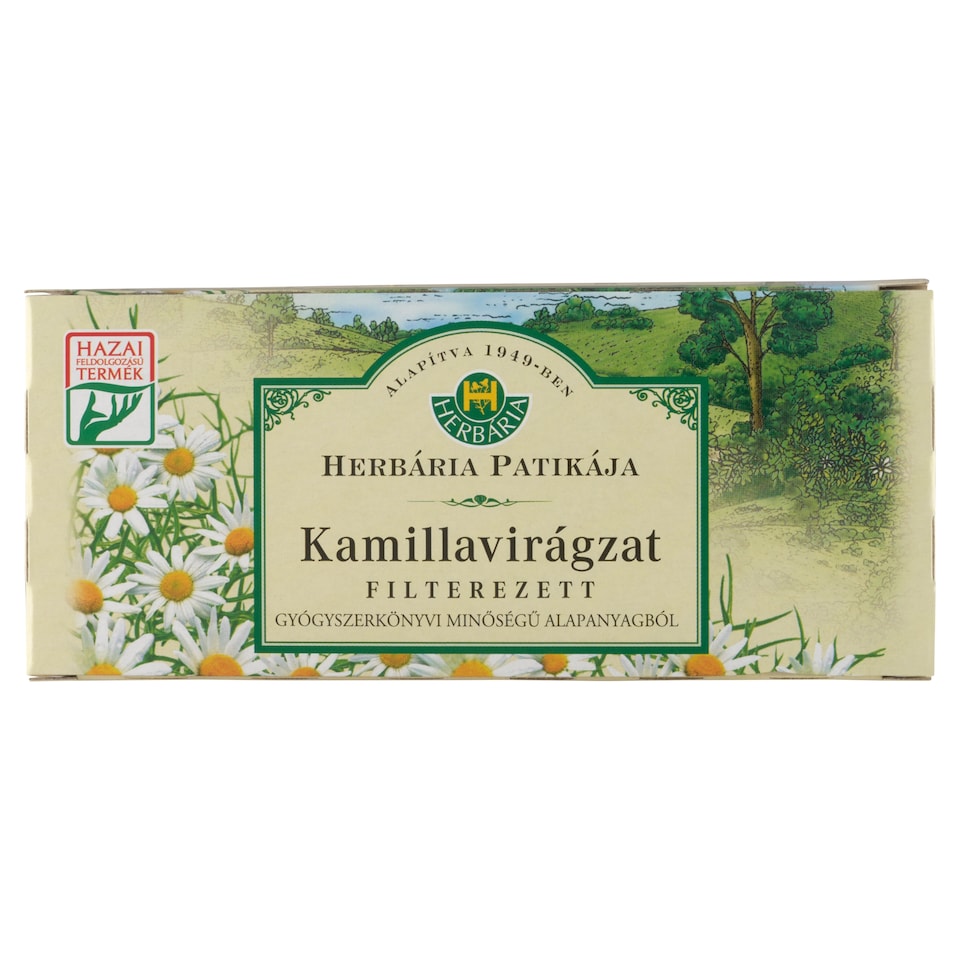 Herbária filterezett kamillavirágzat 25 filter 25 g