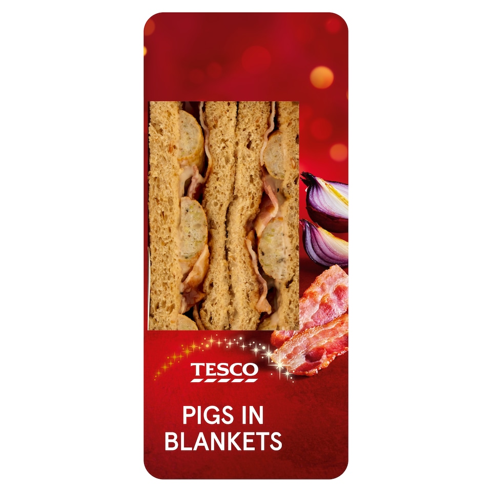 Tesco Pigs in Blankets Sandwich