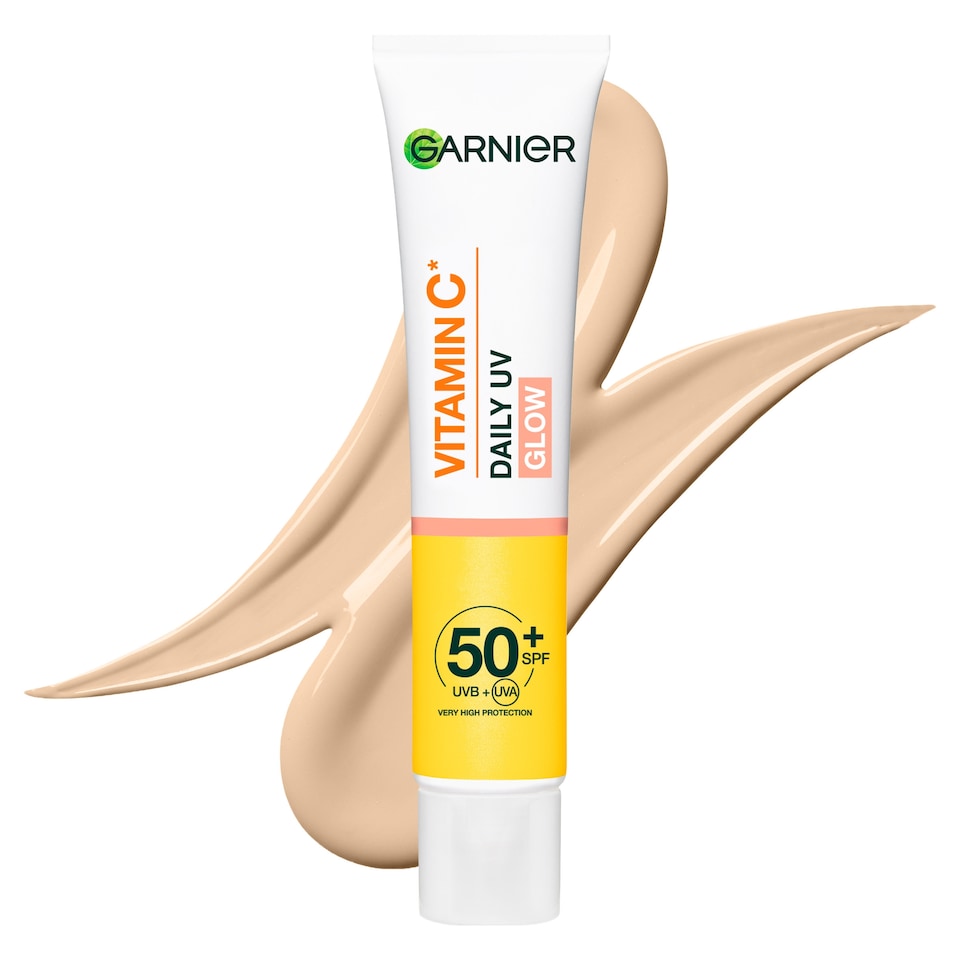 image 1 of Garnier Skinactive Vitamin C Daily UV Brightening Fluid SPF50 40ml