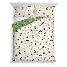  F&F Home Holly Print Duvet Set Double