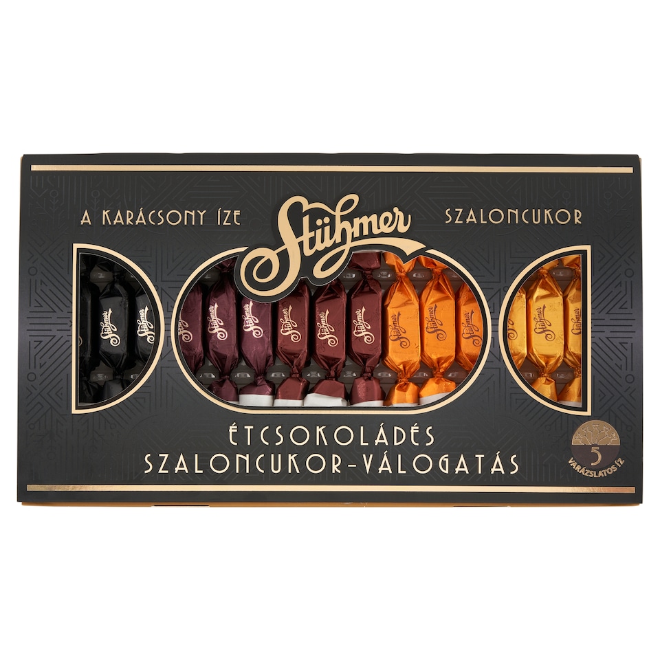 Stühmer Dark Chocolate Christmas Candy Selection 170 g