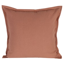 F&F Home Dusty Rose Washed Cotton polštář 50 x 50 cm