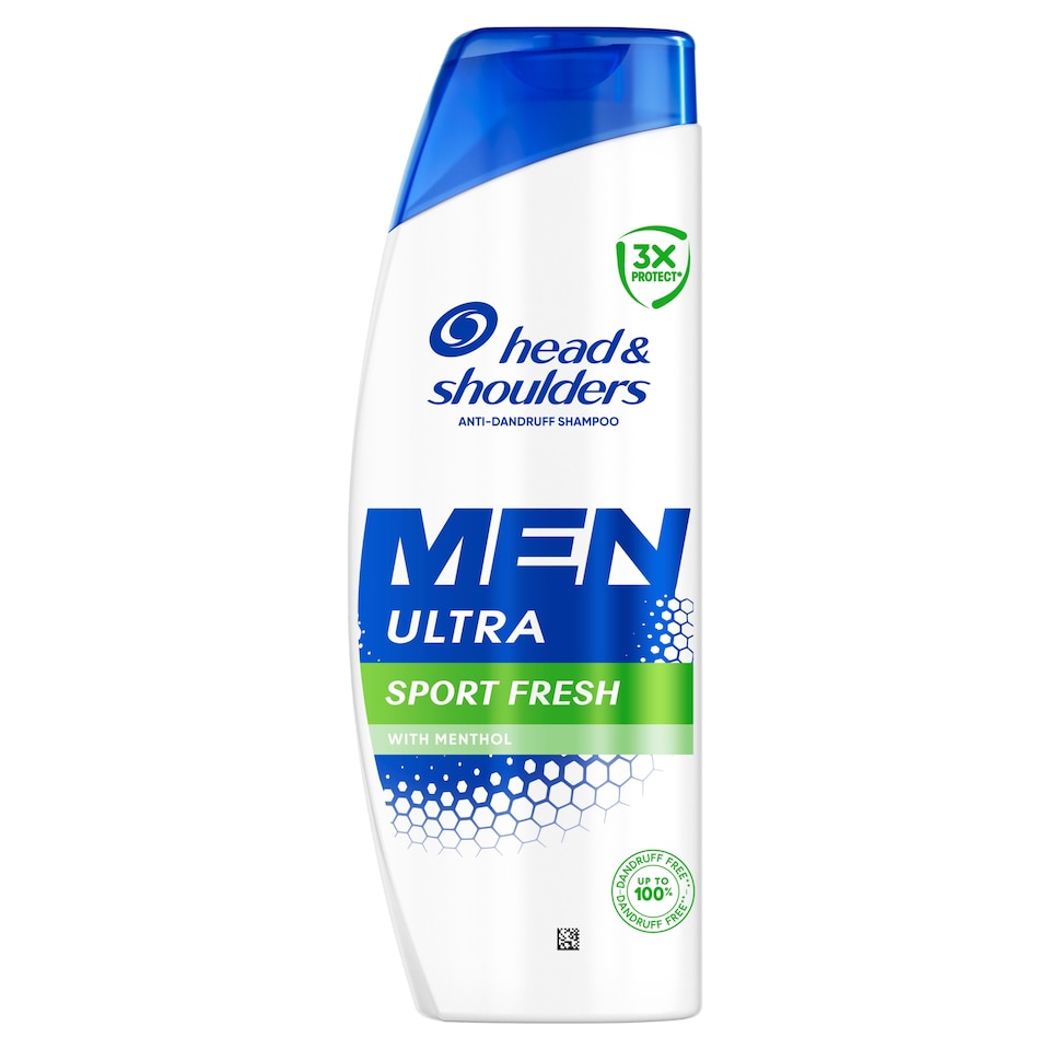 Head & Shoulders Men Ultra Sport Fresh Korpásodás Elleni Sampon 300 ml. Korpa ellen