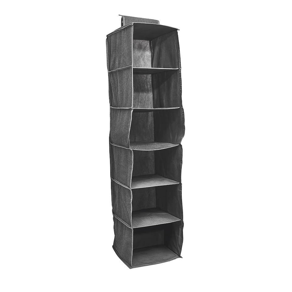 image 1 of Core Supply 6 Tier Hanging Wardrobe Storage
