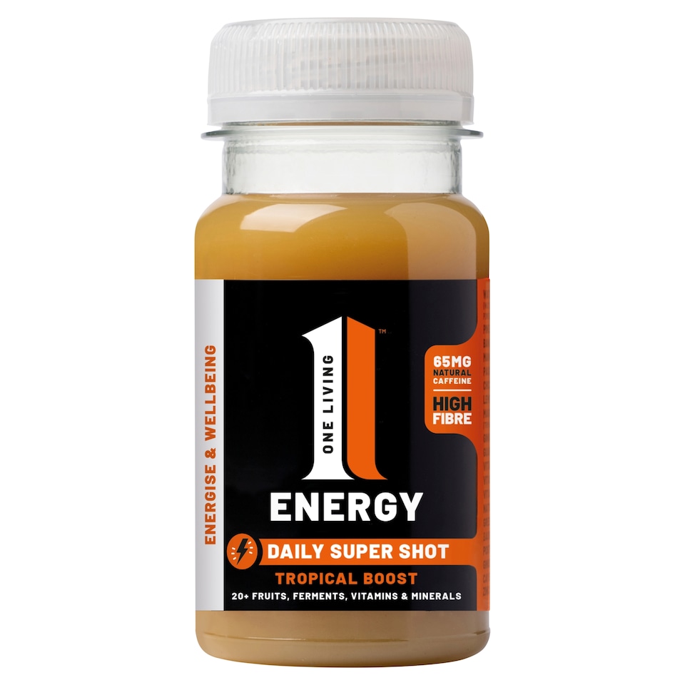 image 1 of One Living Energy Tropical Boost Shot 100ml