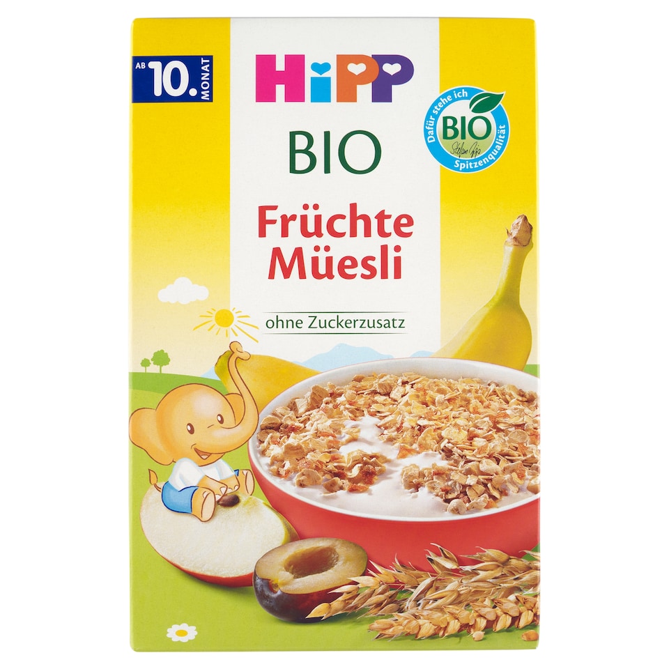 obrázok 1 z HiPP Bio ovocné müsli 200 g