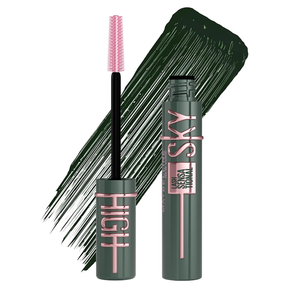 image 1 of Maybelline Lash Sensational Sky High Mascara, Green Altitude, 7.5ml