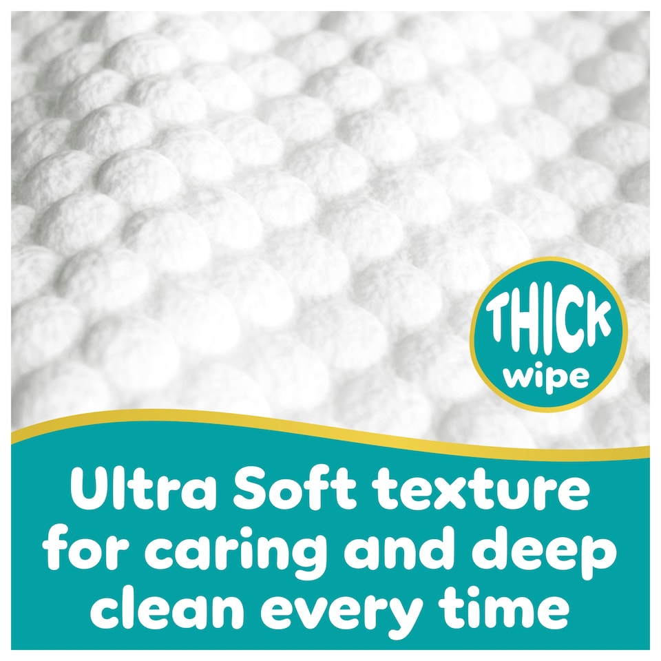 image 1 of Pampers Premium Protection New Baby Wipes 4x 60 Wipes