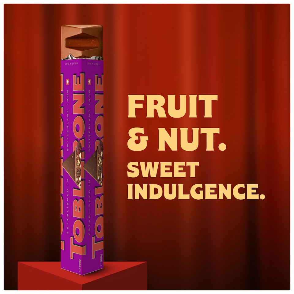 image 1 of Toblerone Fruit Nut 360G