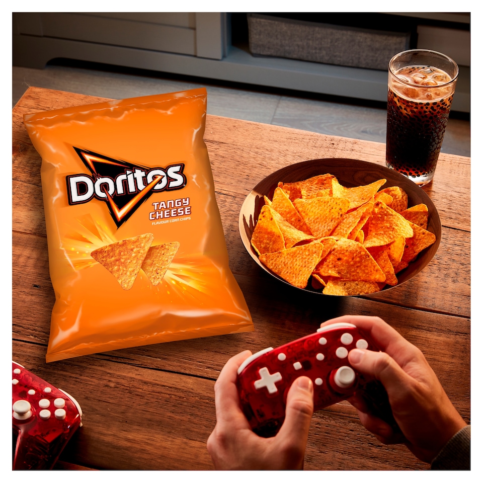 image 1 of Doritos Tortilla Chips Tangy Cheese Sharing Bag Crisps 180g