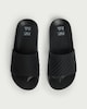 image 2 of F&F Boys Textured Sliders in Black