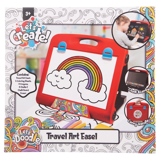 Lets Doodle Travel Art Easel Tesco Groceries