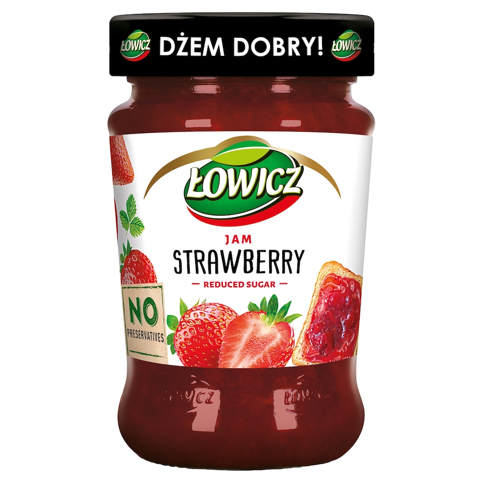 Lowicz Strawberry Jam 280G