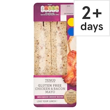 Tesco Gluten Free Chicken & Bacon Mayonnaise Sandwich
