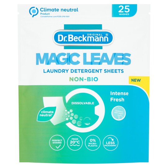 Dr Beckmann Non Biological Laundry Detergent Sheets X25 Tesco Groceries
