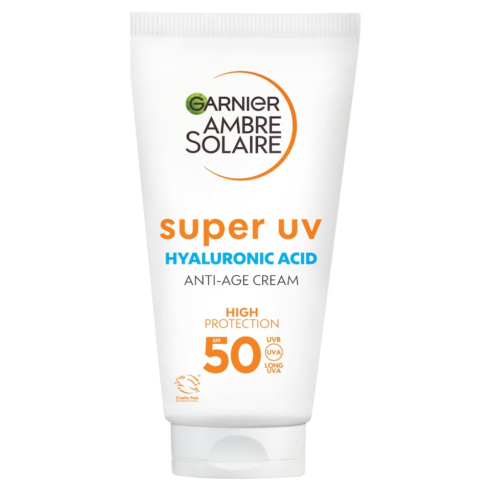 image 1 of Garnier Ambre Solaire Anti-Aging Face Protection Cream Spf 50 50Ml