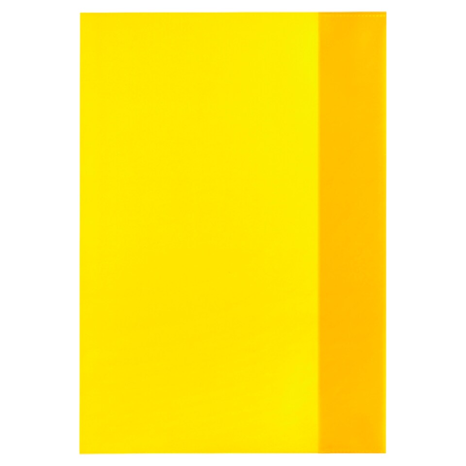 Exercise Book Cover A4 Yellow