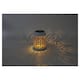 image 2 of Tesco White Solar Marrakech Metal Lantern
