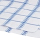 image 2 of Tesco Recycled Cotton Terry Tea Towel 5 Pack Blue