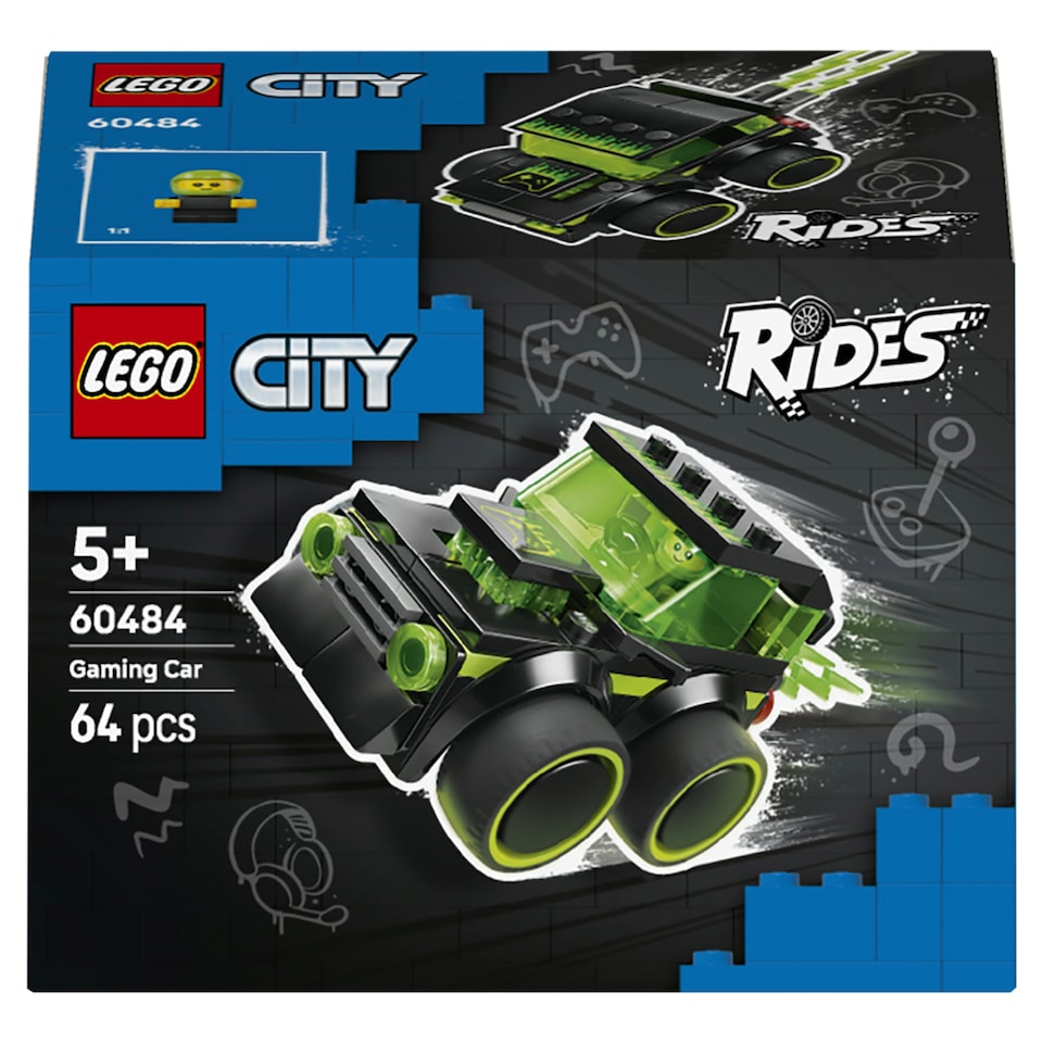 Obrázek 1 pro produkt LEGO City 60484 Autíčka - Herní závodní auto