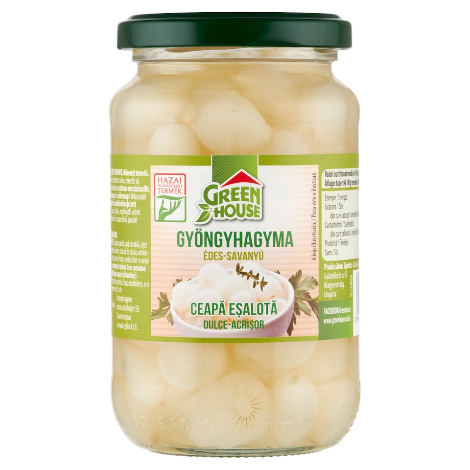 Green House édes-savanyú gyöngyhagyma 320 g  1. kép