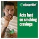 image 2 of Nicorette Stop Smoking Aid 2mg Nicotine Gum - Fruitfusion 105s